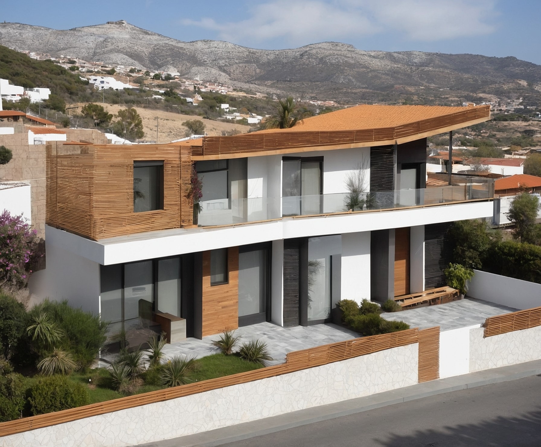 Reforma de fachada de edificio residencial
